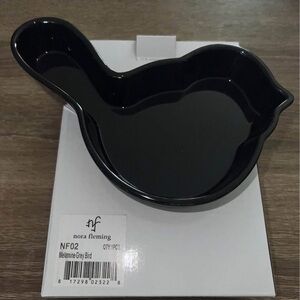 Nora Fleming Gray Bird Dish